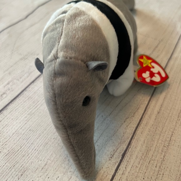 NWT Ty Beanie Baby “Ants” the aardvark. 1998. Poly fiber & P.E. pellet filling. - Picture 5 of 11